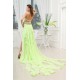 Affordable High Low Beading Sleeveless Chiffon Prom/Formal Evening Dresses 02020092