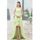 Affordable High Low Beading Sleeveless Chiffon Prom/Formal Evening Dresses 02020092