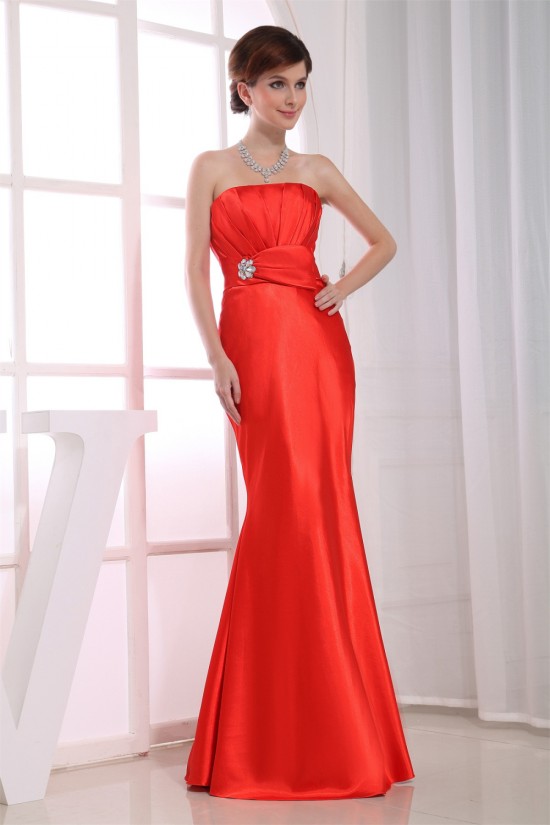 Trumpet/Mermaid Beading Strapless Prom/Formal Evening Dresses 02020100 Trumpet/Mermaid Beading Strapless Prom/Formal Evening Dresses 02020100