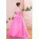A-Line Strapless Long Pink Prom Evening Party Dresses 02021000 A-Line Strapless Long Pink Prom Evening Party Dresses 02021000