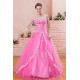 A-Line Strapless Long Pink Prom Evening Party Dresses 02021000 A-Line Strapless Long Pink Prom Evening Party Dresses 02021000