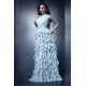 Sheath/Column One-Shoulder Long Chiffon Prom Evening Party Dresses 02021001