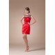 Short Red Black Evening Party Dresses 02021009