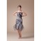 Short Strapless Black Tulle Prom Evening Party Dresses 02021010