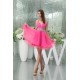 A-Line Sleeveless Short/Mini Beading Halter Prom/Formal Evening Dresses 02021029