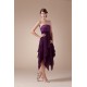 Asymmetrical Sleeveless Chiffon Silk like Satin Prom/Formal Evening Dresses 02021039