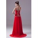 Brush Sweep Train A-Line Beading Deep V-Neck Long Red Prom/Formal Evening Dresses 02020106 Brush Sweep Train A-Line Beading Deep V-Neck Long Red Prom/Formal Evening Dresses 02020106