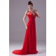 Brush Sweep Train A-Line Beading Deep V-Neck Long Red Prom/Formal Evening Dresses 02020106 Brush Sweep Train A-Line Beading Deep V-Neck Long Red Prom/Formal Evening Dresses 02020106