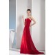 A-Line Chiffon Brush Sweep Train Long Red Prom/Formal Evening Dresses 02020107 A-Line Chiffon Brush Sweep Train Long Red Prom/Formal Evening Dresses 02020107