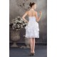 A-Line Halter Short White Homecoming Cocktail Party Bridesmaid Dresses 02021071