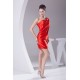 One-Shoulder Sheath/Column Sleeveless Short/Mini Prom/Formal Evening Dresses 02021101