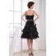 Satin Tulle Knee-Length Sleeveless A-Line Prom/Formal Evening Dresses 02021126 Satin Tulle Knee-Length Sleeveless A-Line Prom/Formal Evening Dresses 02021126
