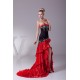 Brush Sweep Train Black Red Long Prom/Formal Evening Dresses 02020113 Brush Sweep Train Black Red Long Prom/Formal Evening Dresses 02020113