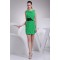 Sheath/Column Lace Scoop Short/Mini Sleeveless Prom/Formal Evening Dresses 02021136