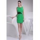 Sheath/Column Lace Scoop Short/Mini Sleeveless Prom/Formal Evening Dresses 02021136