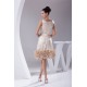 Sheath/Column Lace Silk like Satin Sleeveless Evening Party Dresses 02021137