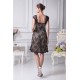 Sheath/Column Lace Sleeveless Straps Knee-Length Prom/Formal Evening Dresses 02021138