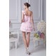 Short/Mini A-Line Sleeveless One-Shoulder Prom/Formal Evening Dresses 02021158