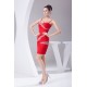 Short/Mini Chiffon Spaghetti Straps Prom/Formal Evening Dresses 02021164