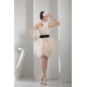 Short/Mini One-Shoulder Sleeveless A-Line Prom/Formal Evening Dresses 02021173