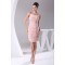 Square Sleeveless Chiffon Silk like Satin Mother of the Bride Dresses 02021242