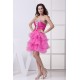 A-Line Sweetheart Beading Short/Mini Sleeveless Prom/Formal Evening Dresses 02021253
