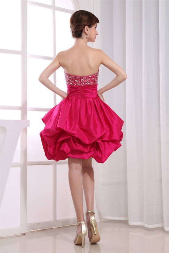 Taffeta Soft Sweetheart Ball Gown Short/Mini Prom/Formal Evening Dresses 02021271 Taffeta Soft Sweetheart Ball Gown Short/Mini Prom/Formal Evening Dresses 02021271