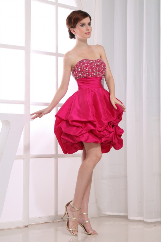 Taffeta Soft Sweetheart Ball Gown Short/Mini Prom/Formal Evening Dresses 02021271 Taffeta Soft Sweetheart Ball Gown Short/Mini Prom/Formal Evening Dresses 02021271