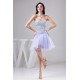 A-Line Knee-Length Beading Sweetheart Fine Netting Prom/Formal Evening Dresses 02021279