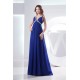 Empire Brush Sweep Train V-Neck Long Blue Chiffon Evening Formal Bridesmaid Maternity Dresses 02020128 Empire Brush Sweep Train V-Neck Long Blue Chiffon Evening Formal Bridesmaid Maternity Dresses 02020128