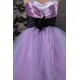 A-Line Sleeveless Handmade Flowers Organza Prom/Formal Evening Dresses 02021280