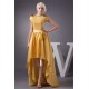 Asymmetrical Bows Short A-Line Taffeta Prom/Formal Evening Dresses 02021284