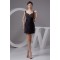Beading Sheath/Column Short/Mini Black Prom/Formal Evening Dresses 02021294