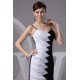 Chiffon Spaghetti Straps Black White Prom/Formal Evening Dresses 02021315