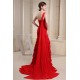Cascading Ruffles Sweetheart Mermaid/Trumpet Long Red One-Shoulder Prom/Formal Evening Dresses 02020132 Cascading Ruffles Sweetheart Mermaid/Trumpet Long Red One-Shoulder Prom/Formal Evening Dresses 02020132