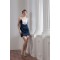 Short/Mini Beading Elastic Woven Satin Prom/Formal Evening Dresses 02021373
