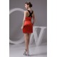 Short/Mini Sheath/Column Strapless Silk like Satin Prom/Formal Evening Dresses 02021388