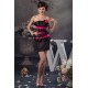 Short/Mini Strapless Sleeveless Handmade Flowers Prom/Formal Evening Dresses 02021396