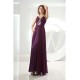 Chiffon Ankle-Length A-Line Purple Prom/Formal Evening Dresses 02020140