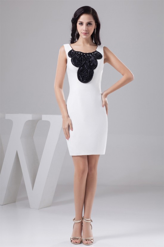 Sleeveless Beading Silk like Satin Spandex Best Bridesmaid Dresses 02021409