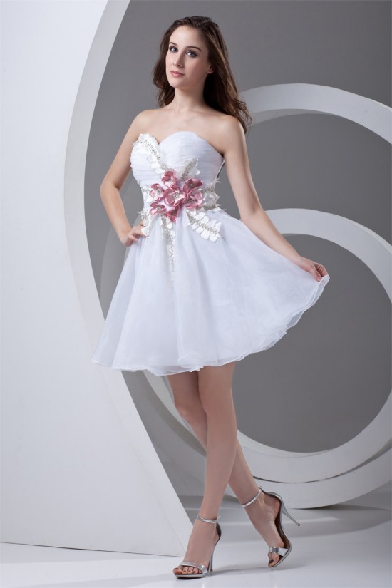 A-Line Short/Mini Sweetheart Sleeveless Prom/Formal Evening Dresses 02021443 A-Line Short/Mini Sweetheart Sleeveless Prom/Formal Evening Dresses 02021443