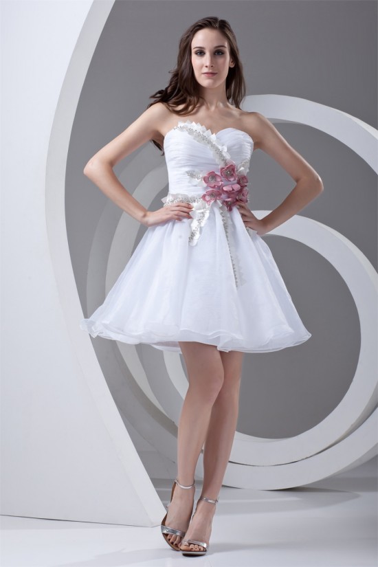 A-Line Short/Mini Sweetheart Sleeveless Prom/Formal Evening Dresses 02021443 A-Line Short/Mini Sweetheart Sleeveless Prom/Formal Evening Dresses 02021443