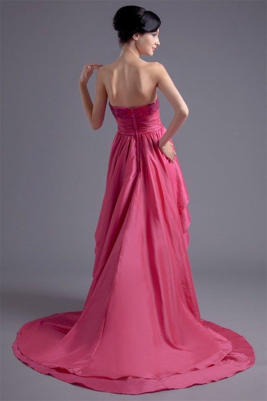 Asymmetrical A-Line Sleeveless Tiered Strapless Prom/Formal Homecoming Evening Dresses 02021446 Asymmetrical A-Line Sleeveless Tiered Strapless Prom/Formal Homecoming Evening Dresses 02021446