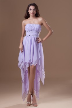 Asymmetrical Beading A-Line Chiffon Prom/Formal Evening Homecoming Dresses 02021447