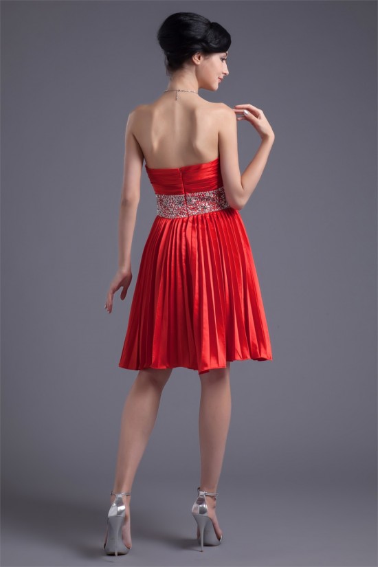 Beading Elastic Woven Satin A-Line Sweetheart Prom/Formal Evening Cocktail Dresses 02021453 Beading Elastic Woven Satin A-Line Sweetheart Prom/Formal Evening Cocktail Dresses 02021453