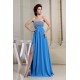 Empire Floor-Length Chiffon Long Blue Beaded Prom/Formal Evening Dresses 02020147 Empire Floor-Length Chiffon Long Blue Beaded Prom/Formal Evening Dresses 02020147