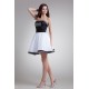 Organza Elastic Woven Satin Strapless A-Line Prom/Formal Evening Dresses 02021482