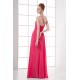 Sheath/Column Beading Chiffon One-Shoulder Prom/Formal Evening Homecoming Dresses 02021495