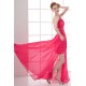 Sheath/Column Beading Chiffon One-Shoulder Prom/Formal Evening Homecoming Dresses 02021495