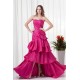 Sheath/Column Taffeta Sweetheart Brush Sweep Train Prom/Formal Evening Dresses 02021501